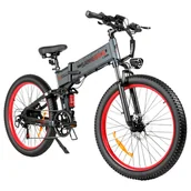 Rowery elektryczne - SAMEBIKE LO26-Plus Electric Bike 1000W Motor 48V 15Ah Battery 26 inch Tires 45km/h Max Speed 100km Range Hydraulic Disc B - miniaturka - grafika 1
