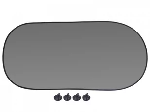 inny Osłonka przeciwsłoneczna na szybę 100x50cm czarne O26-0430 - Akcesoria motoryzacyjne - miniaturka - grafika 1