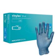 Rękawiczki jednorazowe - Rękawiczki Vinylex Blue - winylowe, bezpudrowe PF  - XL - miniaturka - grafika 1