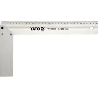 Suwmiarki i mikrometry - YATO Kątownik aluminiowy 250 mm YT-7080 - miniaturka - grafika 1