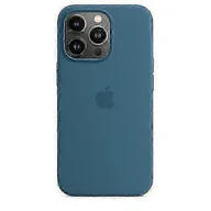 Etui i futerały do telefonów - Silikonowe etui z Magsafe do etui na telefon Iphone 13 Pro - JV Blue Jay - miniaturka - grafika 1