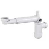 Syfony - Deante NHC 633K NHC 633K SYFON BIAłY UMYWALKOWY PłASKI SPACE SAVER TELESKOPOWY - miniaturka - grafika 1