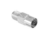 Inne akcesoria audio-wideo - Lechpol Złącze gniazdo TV-GNIAZDO F ZLA0601 LX0079 - miniaturka - grafika 1