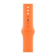 Akcesoria do smartwatchy - Apple Pasek sportowy w kolorze soczystej pomarańczy do koperty 44mm / 45mm / 46mm / 49mm - rozmiar S/M - miniaturka - grafika 1