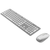 Klawiatury - Asus W5000 Keyboard and Mouse Set Wireless US White - miniaturka - grafika 1