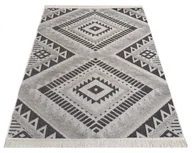 Dywany - Szary prostokątny dywan we wzory W5-W38 - miniaturka - grafika 1
