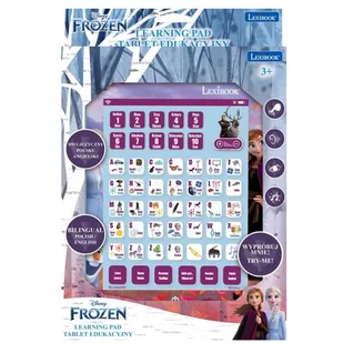 Lexibook, Dwujęzyczny Tablet Edukacyjny Frozen  Pl/En  Jcpad002Fzi17 - Zabawki interaktywne dla dzieci - miniaturka - grafika 1