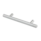 Zawiasy, okucia i inne akcesoria - Uchwyt meblowy reling chrom 160 mm - miniaturka - grafika 1