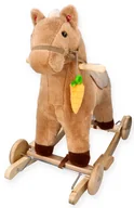 Skoczki dla dzieci - Konik na biegunach z marchewką - miniaturka - grafika 1