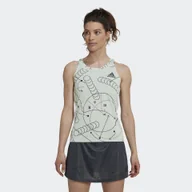 Koszulki sportowe damskie - Damski klub tenisowy graficzny tank top adidas - miniaturka - grafika 1