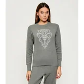 Swetry damskie - Joop! Sweter Karol Regular Fit z dodatkiem jedwabiu - miniaturka - grafika 1