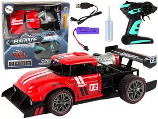 Auto Zdalnie Sterowane Sportowe R/C 1:16 Czerwone Para Wodna - Zabawki zdalnie sterowane - miniaturka - grafika 1