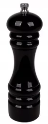 Ręczny młynek do przypraw 18 CM lakierowany czarny - Młynki do soli i pieprzu - miniaturka - grafika 1