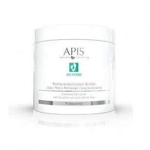 Apis Professional Peeling oczyszczający do stóp z solą z Morza Martwego i lawą wulkaniczną API-PODO 700g apispro-53685 - Pielęgnacja stóp - miniaturka - grafika 1