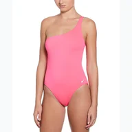 Stroje kąpielowe - Strój pływacki jednoczęściowy damski Nike Essential Asymmetrical - miniaturka - grafika 1