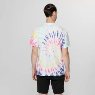 Koszulki męskie - Męski t-shirt tie-dye VANS DROP V SPIRAL TIE RAINBOW - grafika 1
