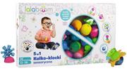 Zabawki interaktywne dla dzieci - Trefl 61080 Lalaboom Zestaw kulko-klocków 36 elem. 61080 - miniaturka - grafika 1