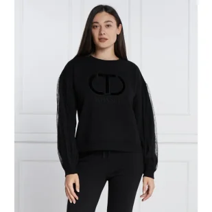 TWINSET Bluza | Regular Fit - Bluzy damskie - miniaturka - grafika 1
