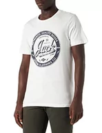 Koszulki męskie - Jack & Jones T-shirt męski, Tancerz w chmurze, L - miniaturka - grafika 1