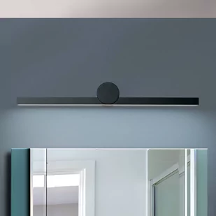 Oświetlenie lustra LED Beauty, 61cm, czarne - Lampy ścienne - miniaturka - grafika 2