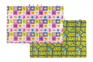 Maty piankowe - Matlander, Materac/Mata na podłogę do zabawy dla dziecka, Kolorowe kwadraty ze zwierzątkami/Droga-miasteczko, M1, 2x150x200 cm - miniaturka - grafika 1