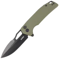 Noże - Nóż składany Kubey Knife RDF Green G10, Blackwash AUS-10 by HYDRA Design (KU316B) - miniaturka - grafika 1