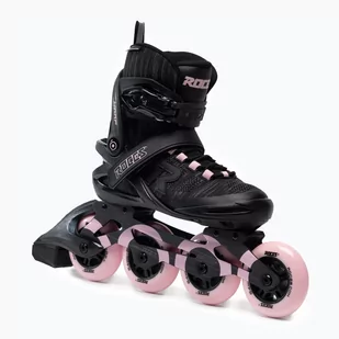 Rolki damskie Roces Warp Thread TIF black/light pink - Rolki - miniaturka - grafika 1