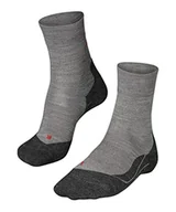 Skarpetki damskie - Falke Męskie skarpety do biegania RU4 Wool mieszanka wełny merynosów, 1 opakowanie, szare (Light Grey Melange 3830), rozmiar: 44-45 16396 - miniaturka - grafika 1