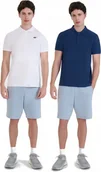 Majtki męskie - Męski komplet koszulek polo 2-pak 4F PTSM366 10S+031S M - miniaturka - grafika 1