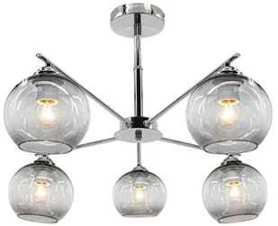 Żyrandol z kloszami w stylu lampionów 1859/5 8C z serii NEAPOL - Lampy sufitowe - miniaturka - grafika 1