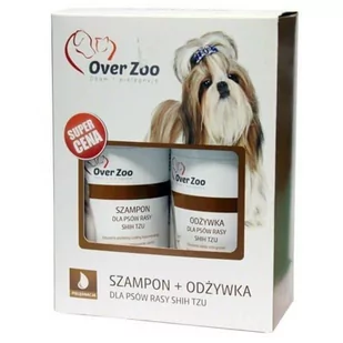 OVERZOO ZESTAW DLA PSÓW RASY SHIH TZU 490 ml - Szampony i odżywki dla psów - miniaturka - grafika 2