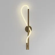 Lampy ścienne - Tau LED kinkiet 1-punktowy złoty MOD166WL-L12G3K - miniaturka - grafika 1