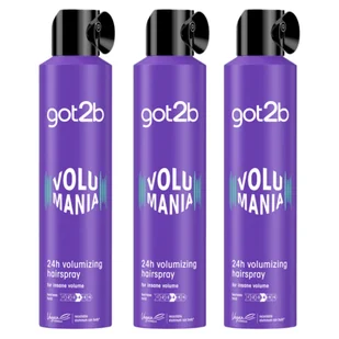 Lakier do włosów Objętość Syoss 3x300ml Got2B - Kosmetyki do stylizacji włosów - miniaturka - grafika 1