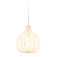 Lampy sufitowe - Beżowa lampa wisząca z tekstylnym kloszem ø 50 cm Elati – Light & Living - miniaturka - grafika 1