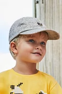 Czapki dla dzieci - Mayoral czapka z daszkiem bawełniana dziecięca kolor zielony wzorzysta - miniaturka - grafika 1
