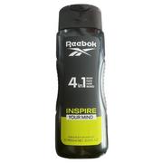 Kosmetyki do kąpieli - Reebok, Inspire Your Mind 4w1, Energetyzujący Żel pod Prysznic, 400ml - miniaturka - grafika 1