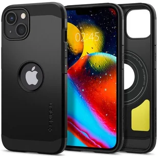 Spigen ETUI TOUGH ARMOR MAG MAGSAFE BLACK DO IPHONE 13 - Etui i futerały do telefonów - miniaturka - grafika 1