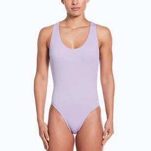 Strój pływacki jednoczęściowy damski Nike Elevated Essential Crossback - Stroje kąpielowe - miniaturka - grafika 1
