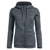 Bluzy damskie - Bluza damska Vaude Sentino III polarowa z kapturem-XS - miniaturka - grafika 1