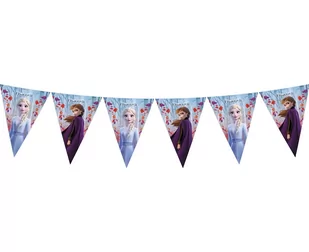 PROCOS DISNEY Baner flagi Frozen 2 - Kraina Lodu - 230 cm - 1 szt. - Urodziny dziecka - miniaturka - grafika 1