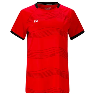 Koszulka damska FZ Forza CL2502 W S/S Tee Chinese Red M - Koszulki sportowe damskie - miniaturka - grafika 1