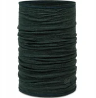 Czapki i chusty sportowe damskie - Bandana BUFF MERINO LIGHTWEIGHT MULTISTRIPES FOREST - miniaturka - grafika 1