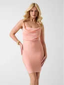 Sukienki - Guess Sukienka codzienna 181217 Różowy Classic Fit - miniaturka - grafika 1