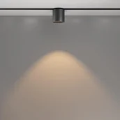 Lampy sufitowe - Metalowa lampa sufitowa Alfa TR132-2-7W3K-B Maytoni LED 7W 3000K do szyny magnetycznej czarny - miniaturka - grafika 1