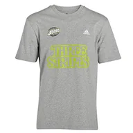 Koszulki męskie - Adidas Męski T-shirt Lucky 8 Graphic szary mszaryh XS GE4652 - miniaturka - grafika 1