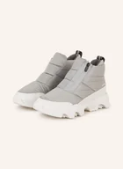Botki damskie - Sorel Botki Na Platformie Impact Puffy grau - miniaturka - grafika 1