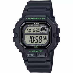 Zegarek Zegarek Casio WS-1400H-1AVEF Casio Sport WS 1400H 1A - Zegarki męskie - miniaturka - grafika 1