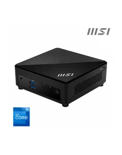 msi Mini PC Cubi 5 12M-001Bwersja europejska nOS/i7-1255U/WiFi/AX/BT/Black Cubi 5 12M-001BEU - Mini PC - miniaturka - grafika 1
