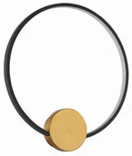 Lampy ścienne - Condida - kinkiet LED złoty/czarny mat 241111-32 - miniaturka - grafika 1