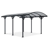 Garaże i wiaty - Wiata samochodowa NEVADA 3x4,4m Cold Grey - miniaturka - grafika 1